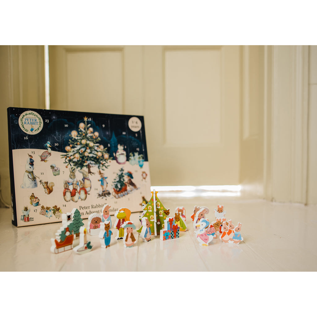 Peter Rabbit Wooden Advent Calendar