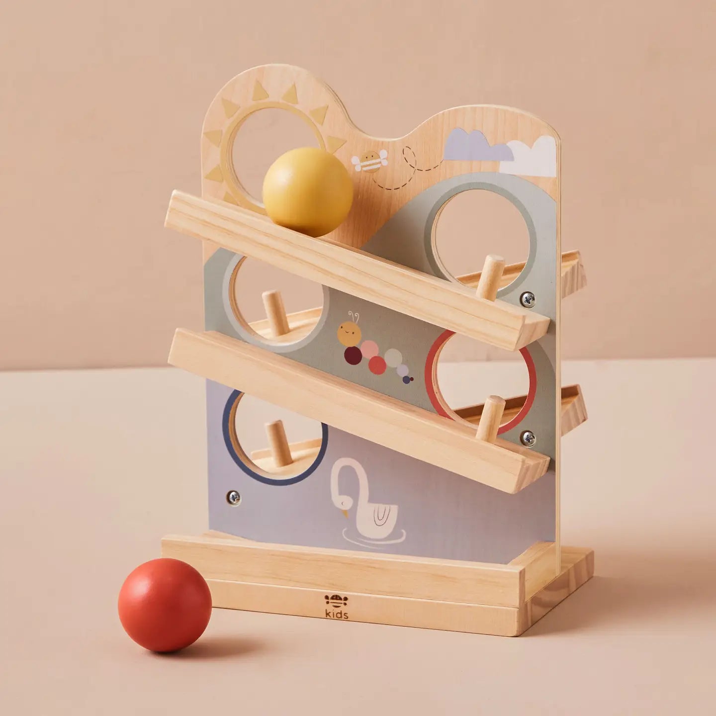 Wooden Ball Runner