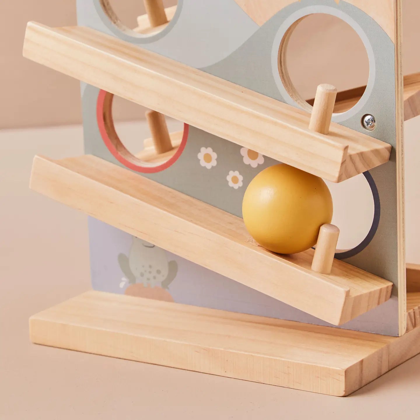 Wooden Ball Runner