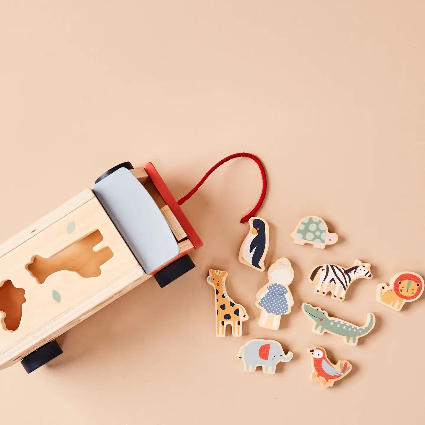 Safari Jeep Shape Sorter